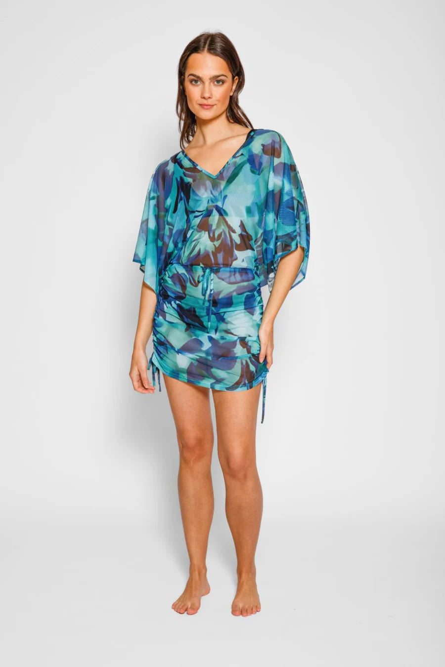 KOY RESORT- WOMEN'S HYDRA MESH TUNIC COVER UP