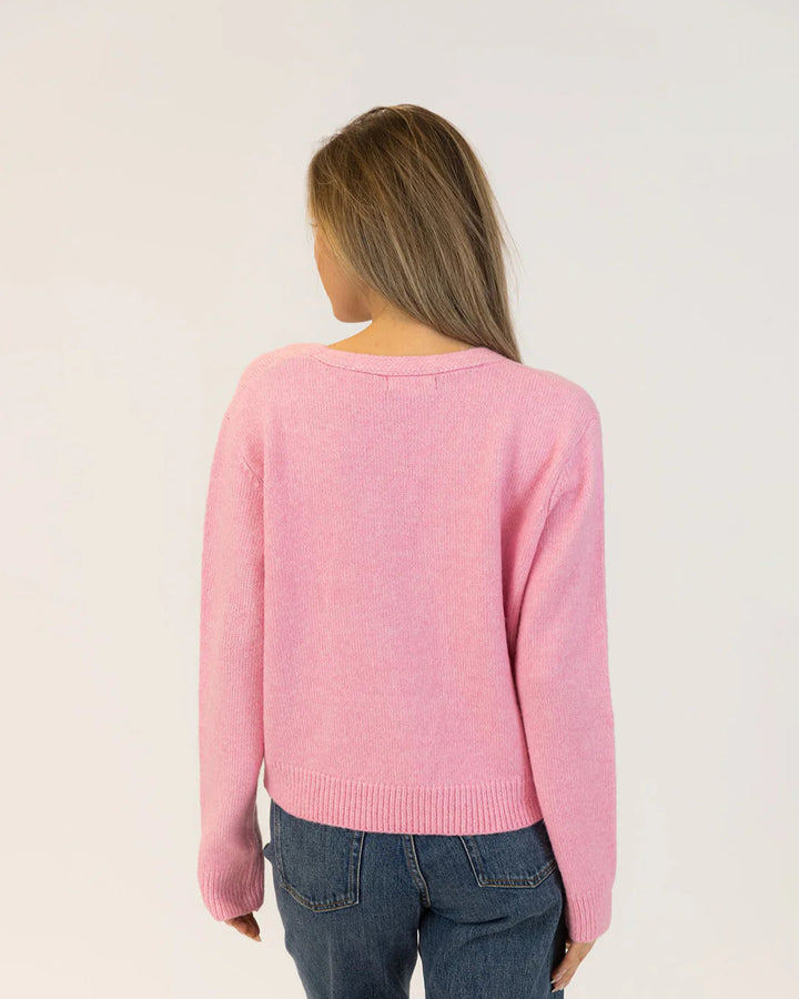 LYLA & LUXE - WOMEN'S KAILIE PEARL CARDIGAN