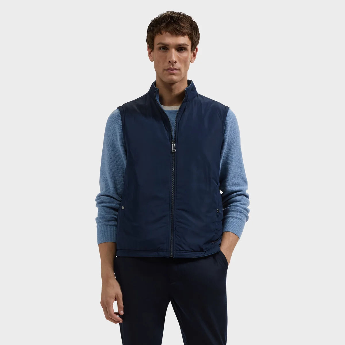 BUGATCHI - MEN'S REVERSIBLE KNIT VEST