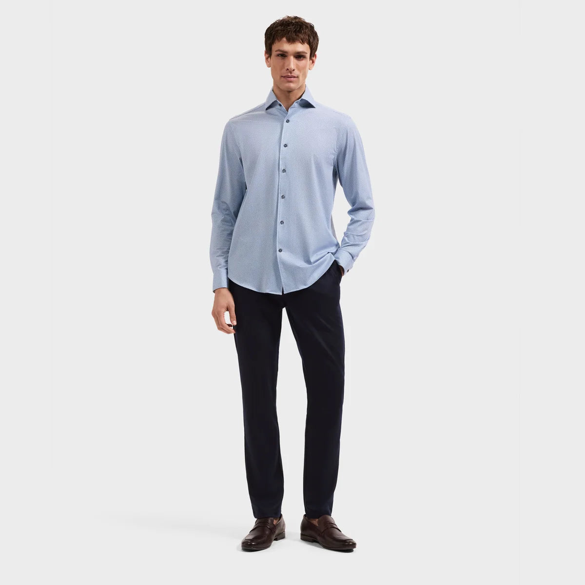 BUGATCHI - Devon OoohCotton® Geometric Shirt