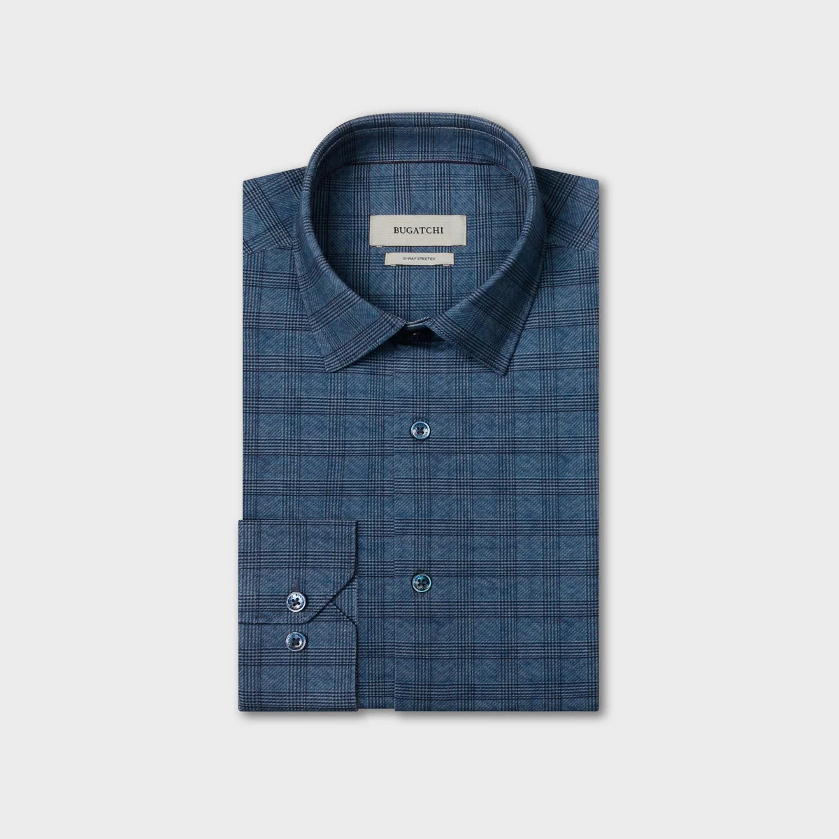 BUGATCHI - MEN'S JAMES OoohCotton® PLAID SHIRT