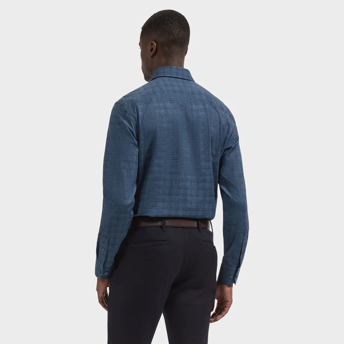 BUGATCHI - MEN'S JAMES OoohCotton® PLAID SHIRT