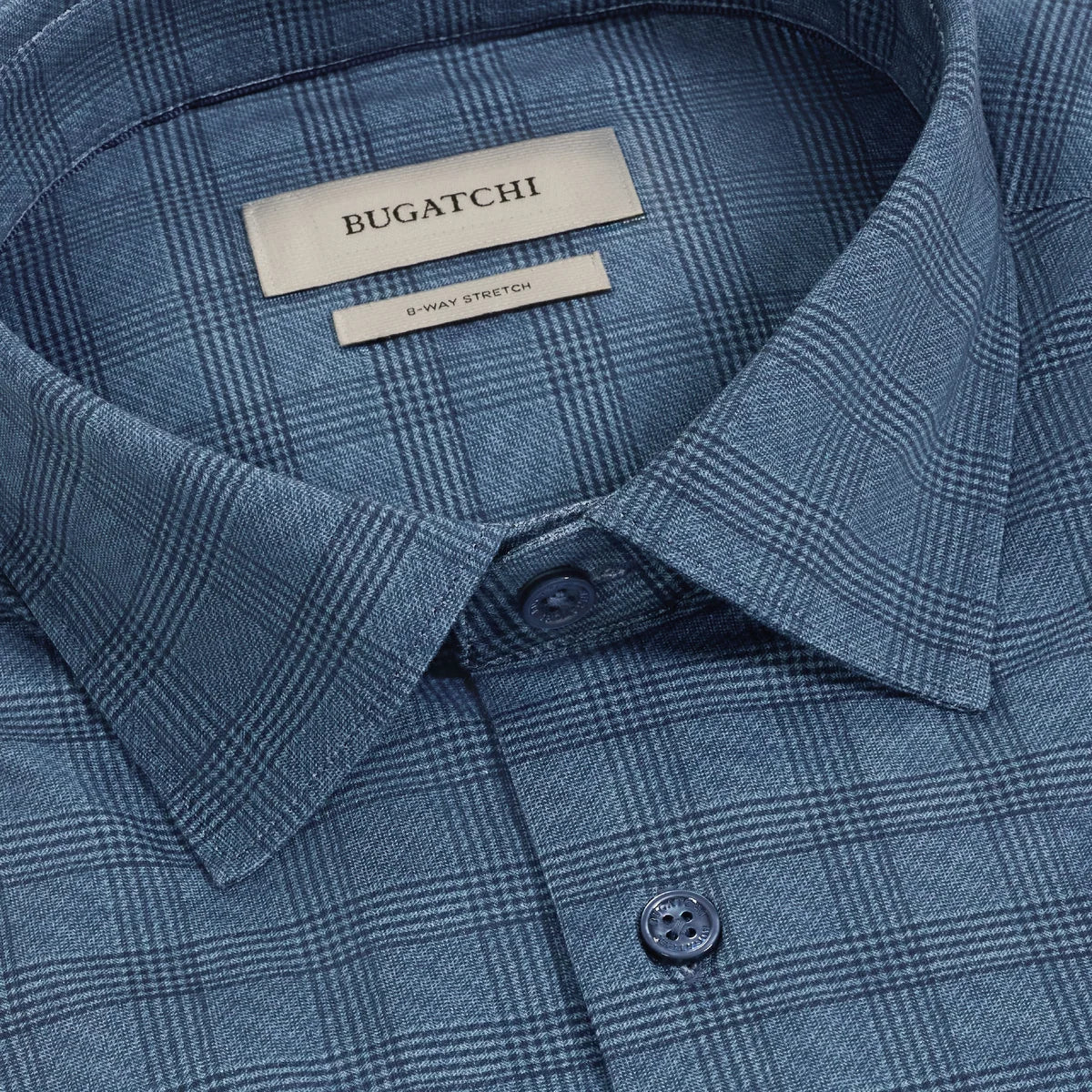 BUGATCHI - MEN'S JAMES OoohCotton® PLAID SHIRT