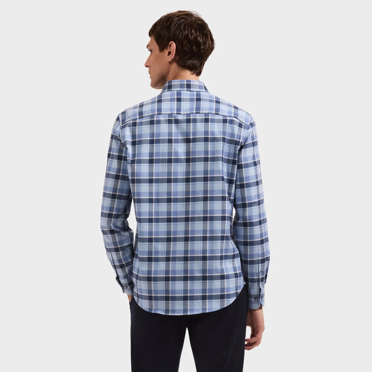 BUGATCHI - JULIAN WOVEN L/S BUTTON DOWN