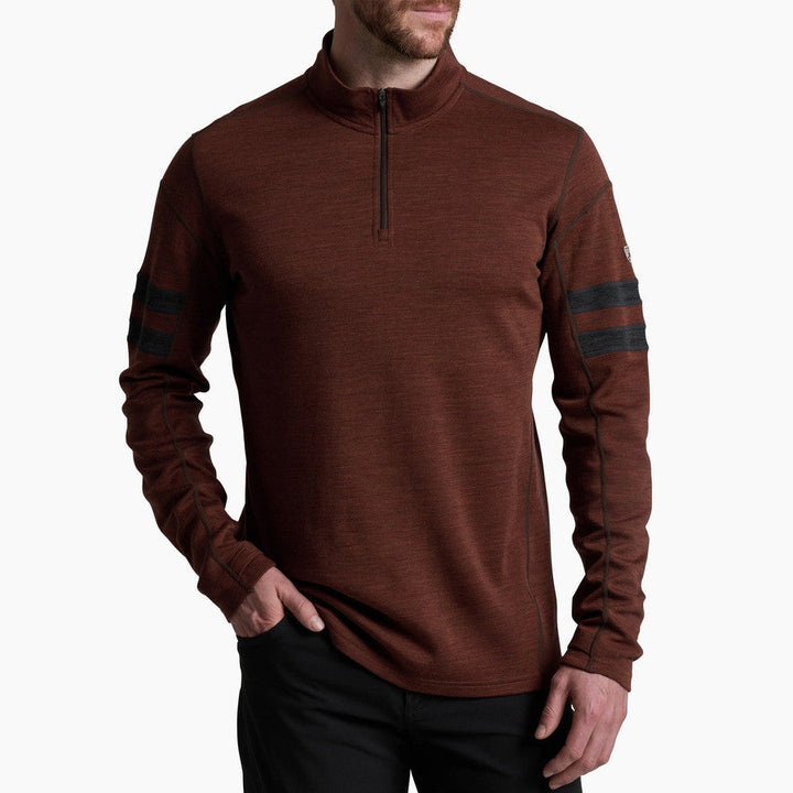 KUHL - MEN'S 1/4 ZIP TEAM MERINO PULLOVER