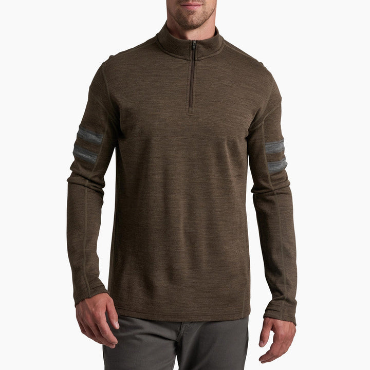 KUHL - MEN'S 1/4 ZIP TEAM MERINO PULLOVER
