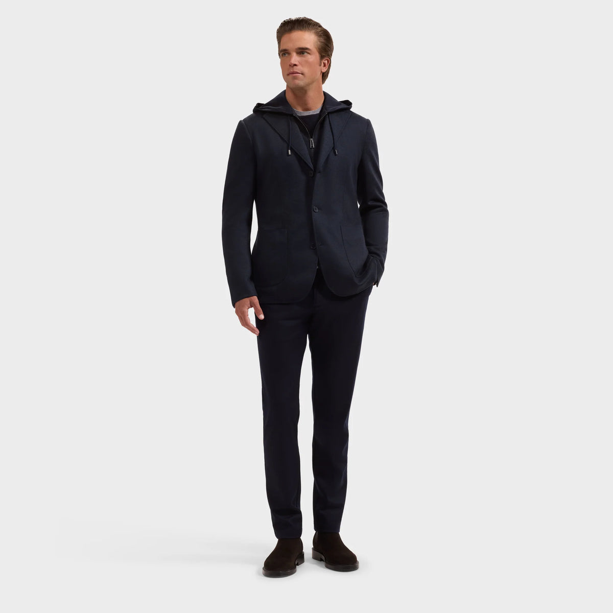 BUGATCHI - MEN'S THREE BUTTON BLAZER