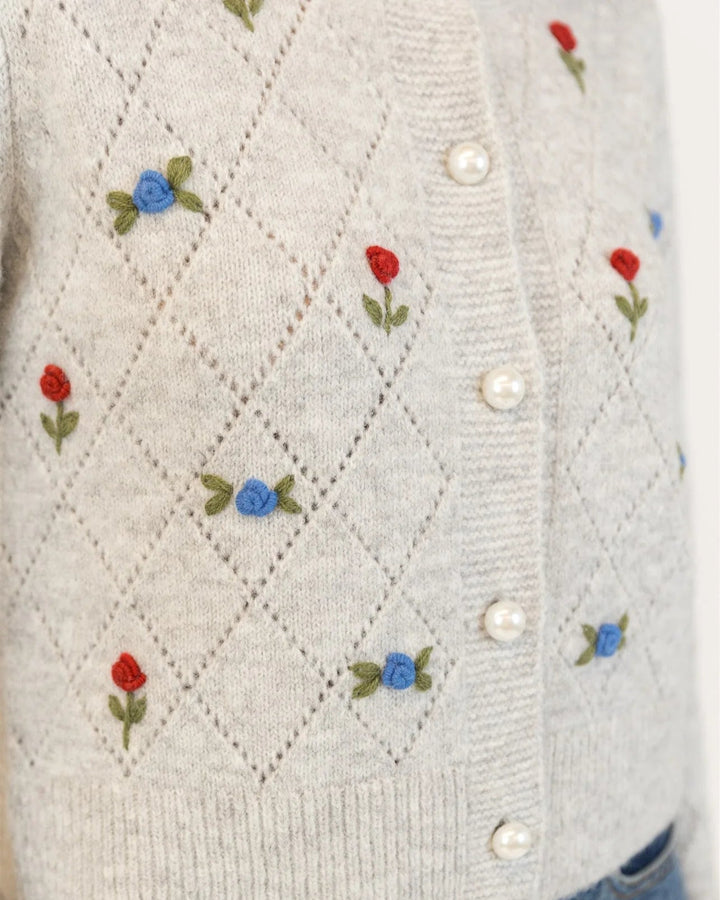 LYLA & LUXE - WOMEN'S LACEYROSE CARDIGAN 