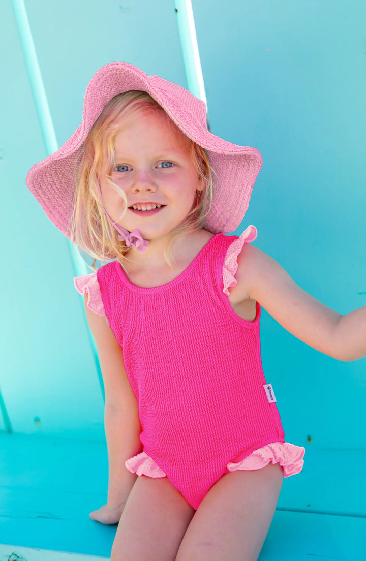 LIMEAPPLE -Lulu Toddler Crinkle Ruffle One Piece