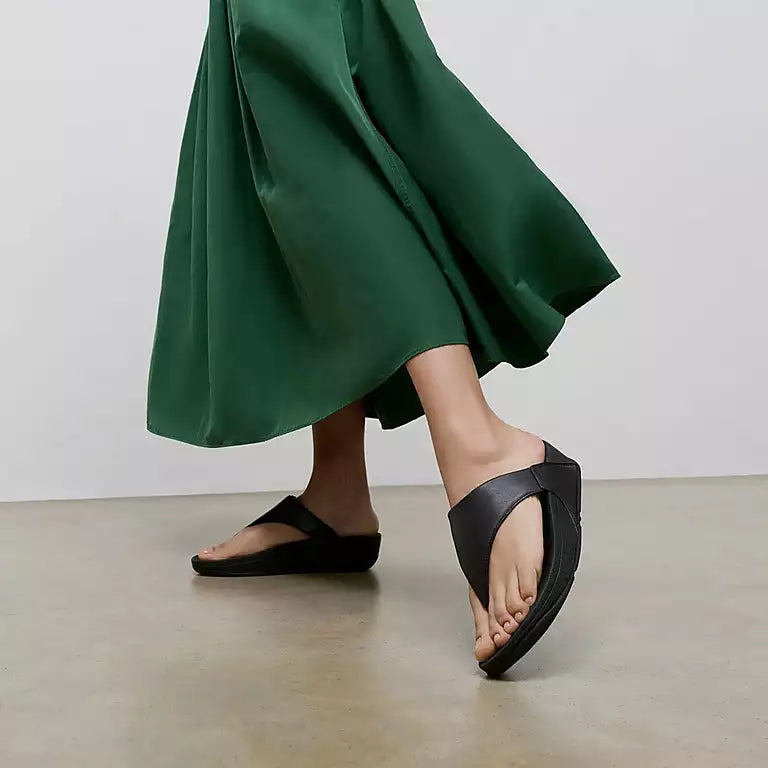 FITFLOP - LULU LEATHER TOEPOST SANDAL