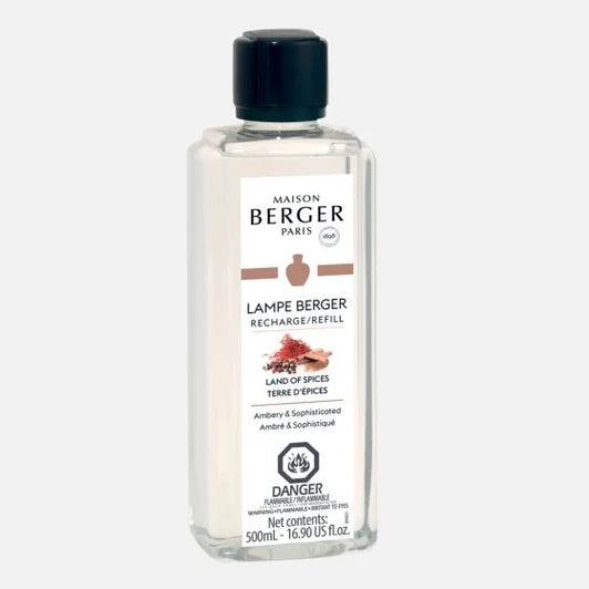 LAMPE BERGER-LAND OF SPICES FUEL REFILL 500ML