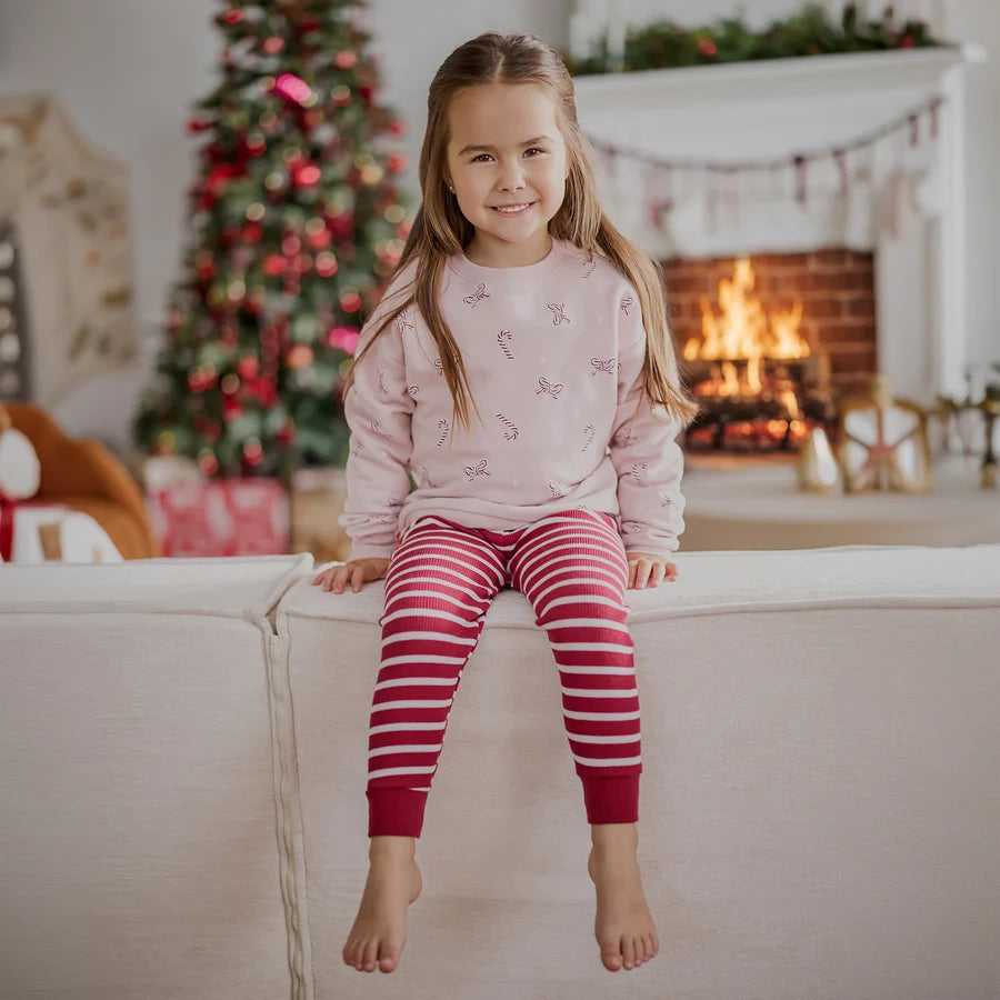 PETIT LEM - GIRLS CANDY CANE DREAMS SWEATER