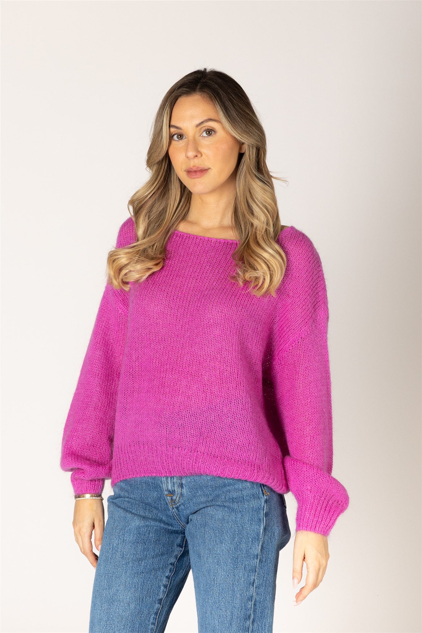 LYLA & LUXE - MARIGOLD MOHAIR PULLOVER SWEATER
