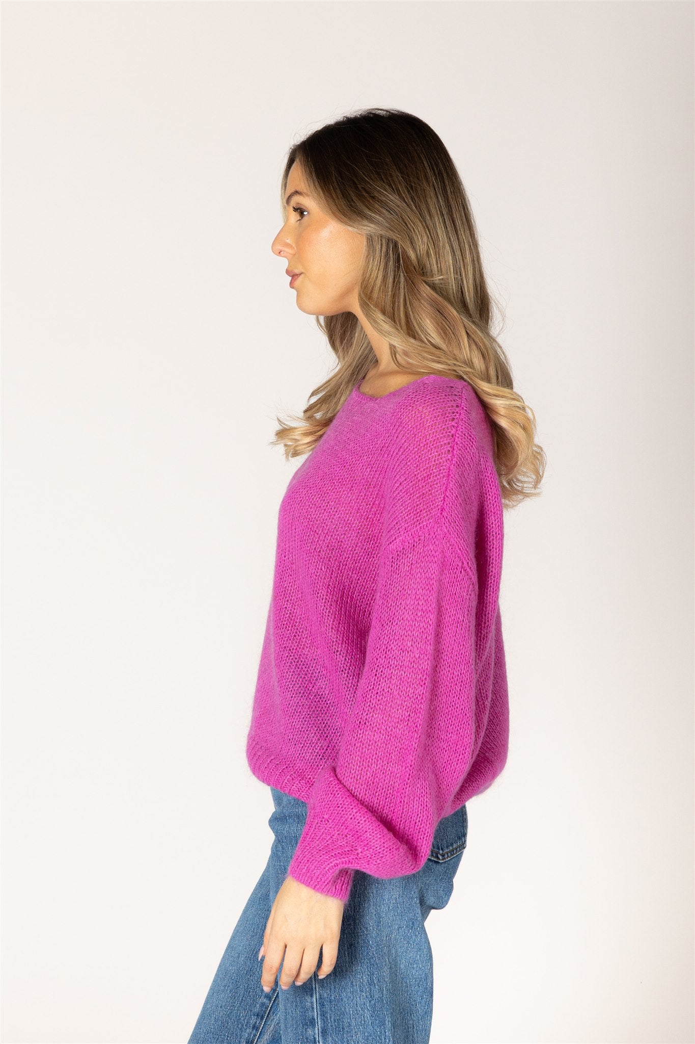 LYLA & LUXE - MARIGOLD MOHAIR PULLOVER SWEATER