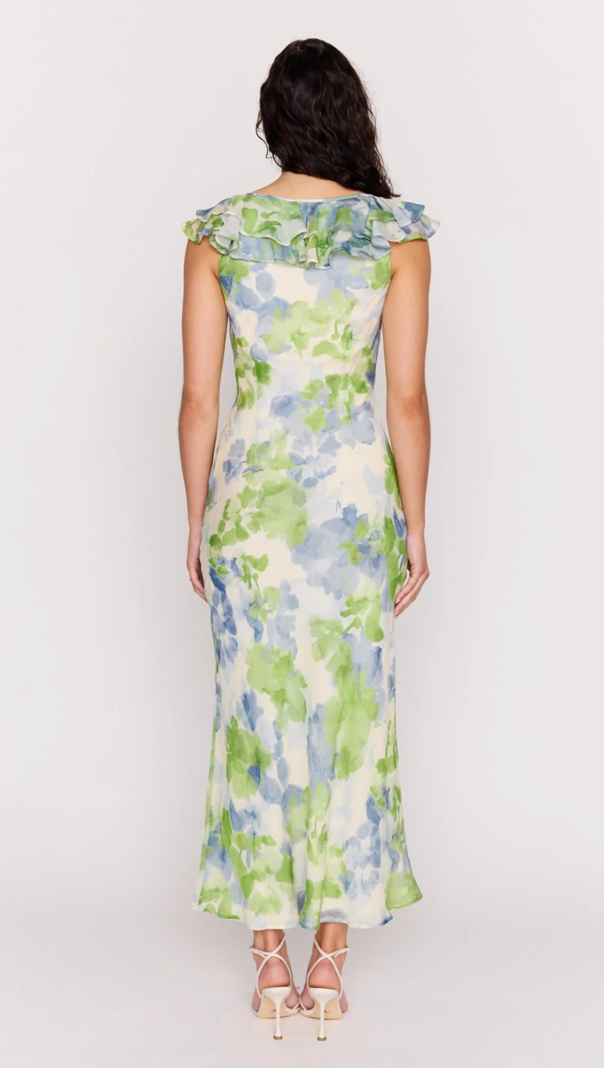 MINKPINK - WOMEN'S CARRIE RIFFLED MIDI DRESS