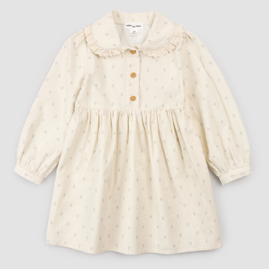 MILES THE LABEL - DIAMOND DOTS DRESS 