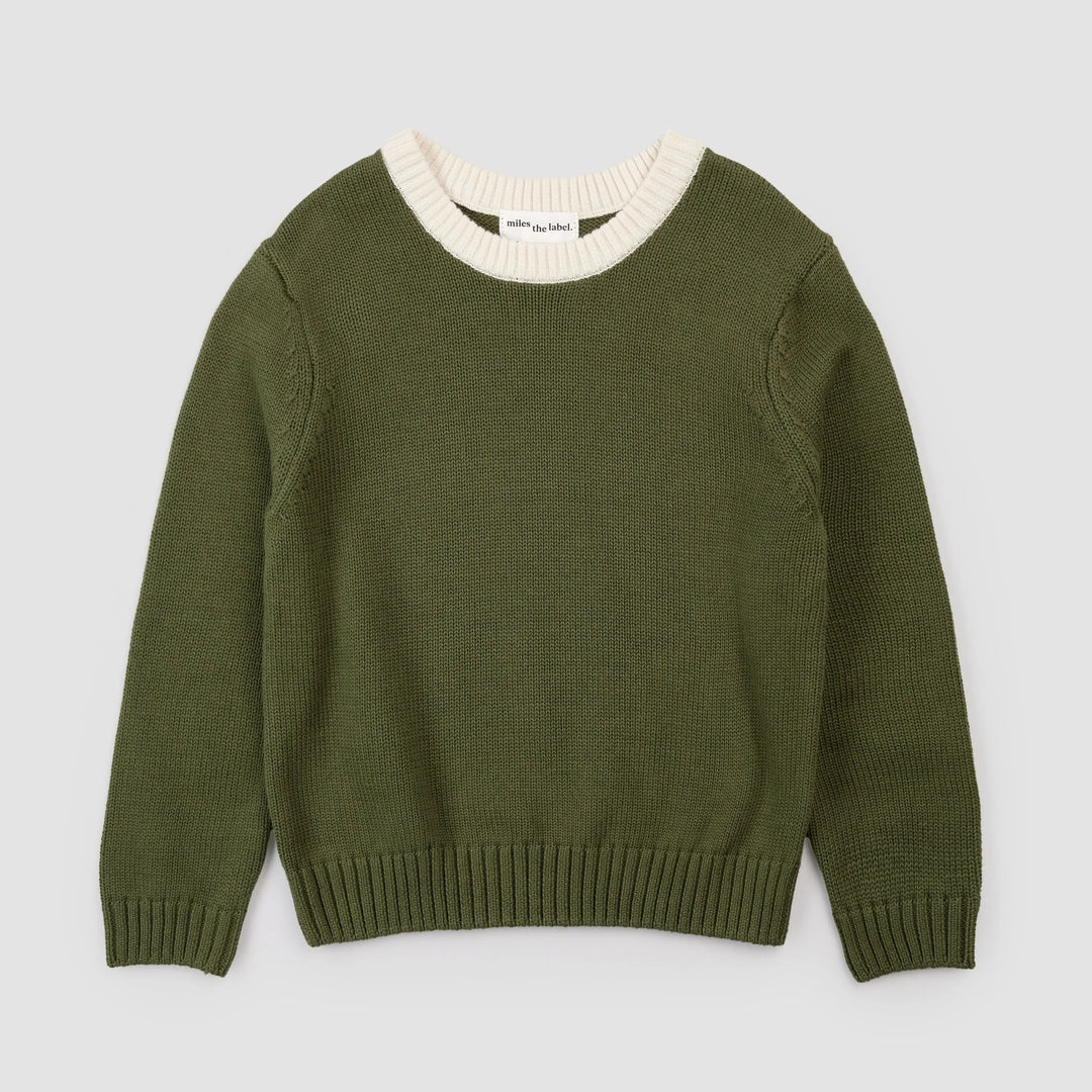 MILES THE LABEL - KIDS Winter Moss Sweater