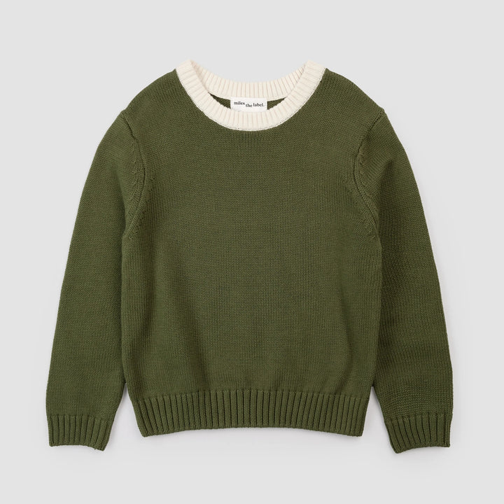 MILES THE LABEL - KIDS Winter Moss Sweater