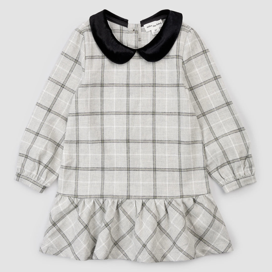 MILES THE LABEL - PLAID FLANNEL DRESS