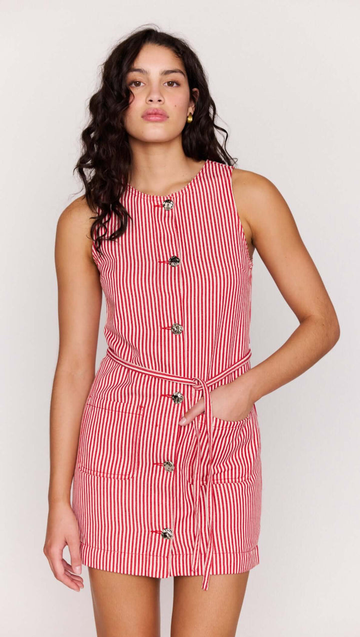 MINKPINK - WOMEN'S FREYA STRIPE SHIFT DRESS