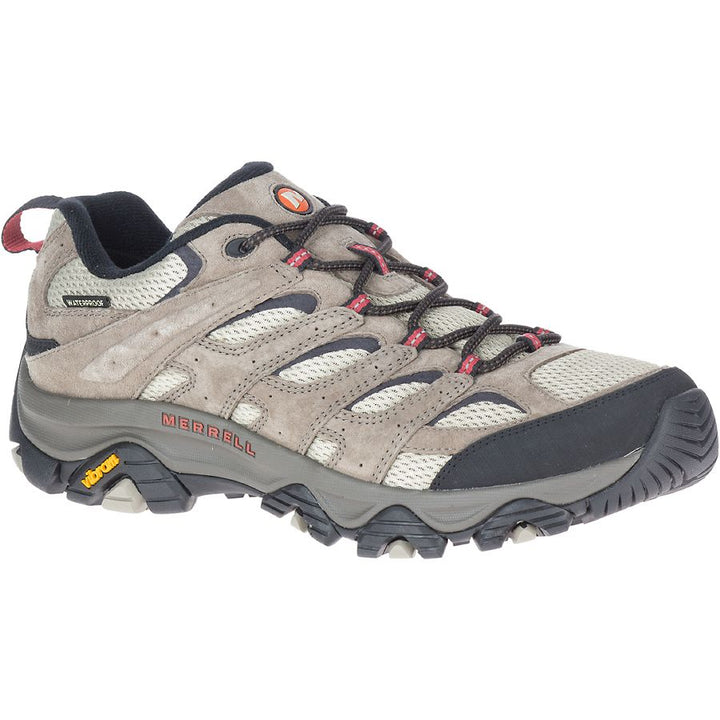 MERRELL- MEN'S MOAB 3 WP HIKING SHOE DARK BROWN
