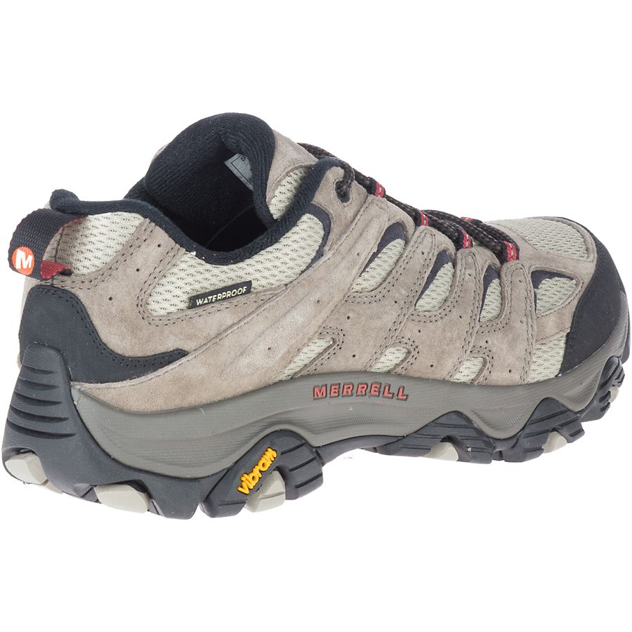 MERRELL- MEN'S MOAB 3 WP HIKING SHOE DARK BROWN