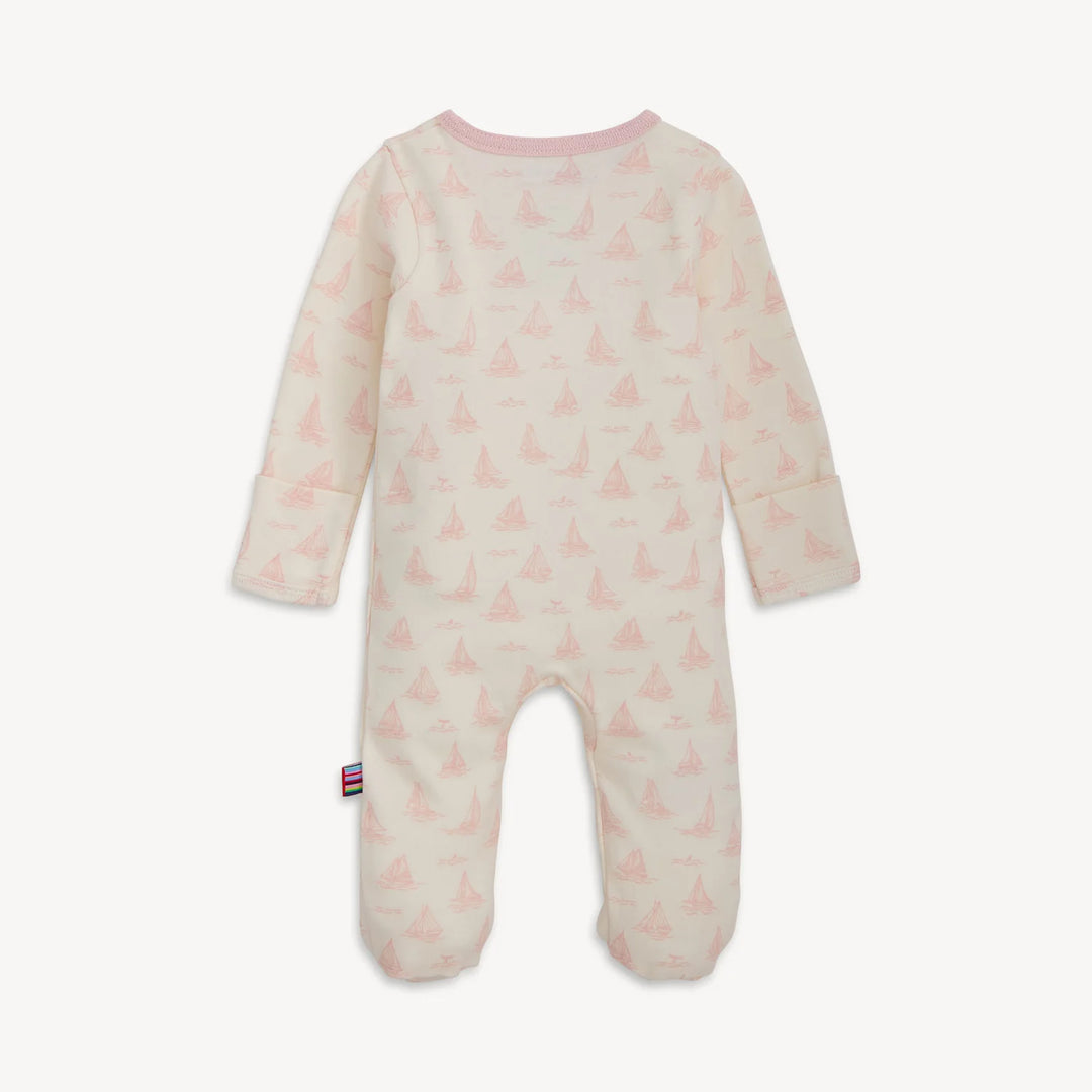 MAGNETIC ME - TINY TIDES PK ORG COT MAGNETIC FOOTIE