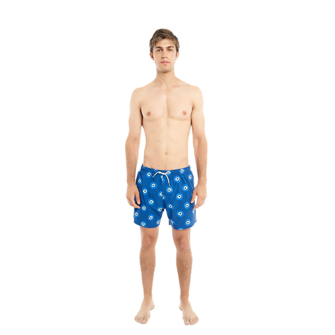 BERMIES- MEN'S MYKONOS SWIM TRUNKS