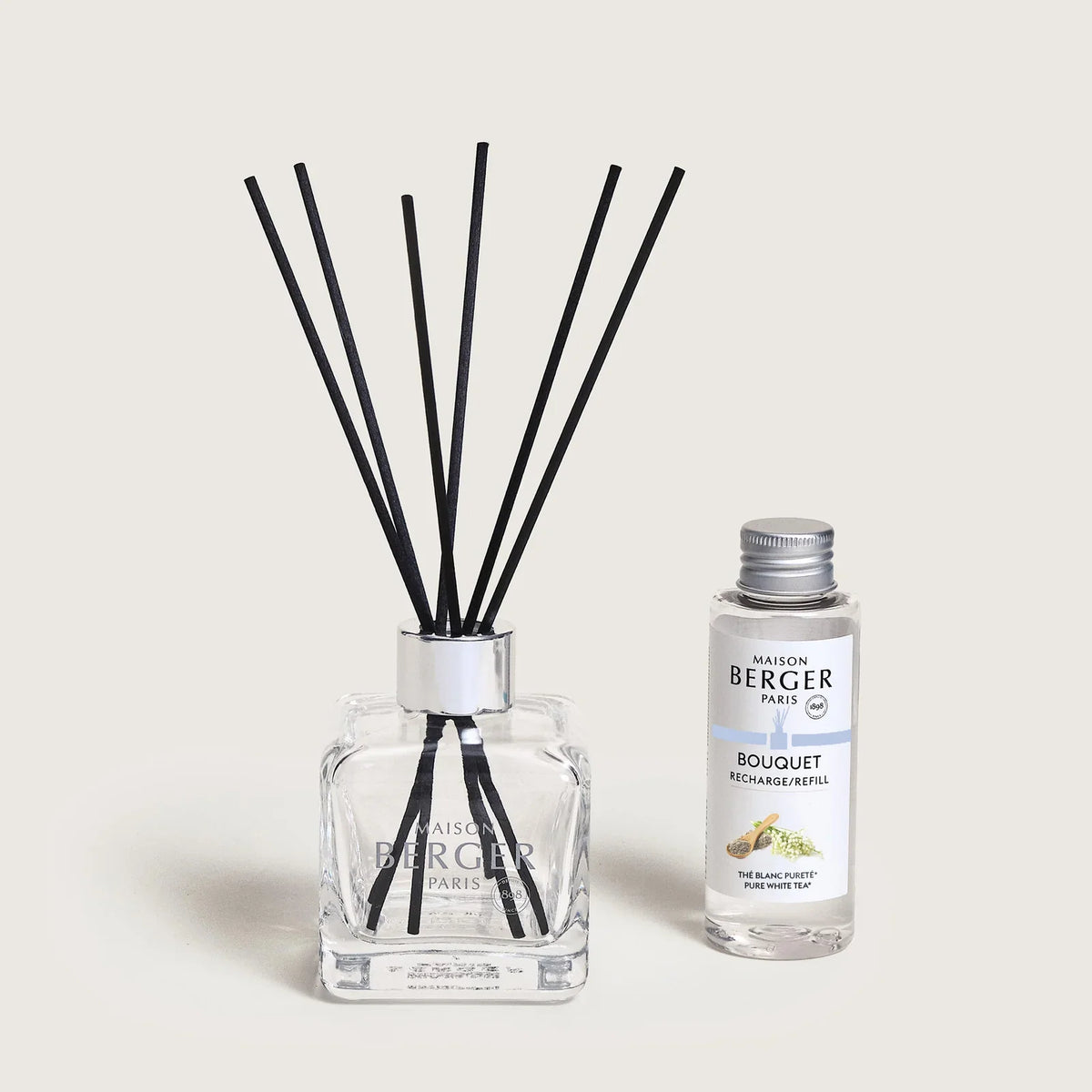 LAMPE BERGER - ICE CUBE DIFF. PURE WHITE TEA