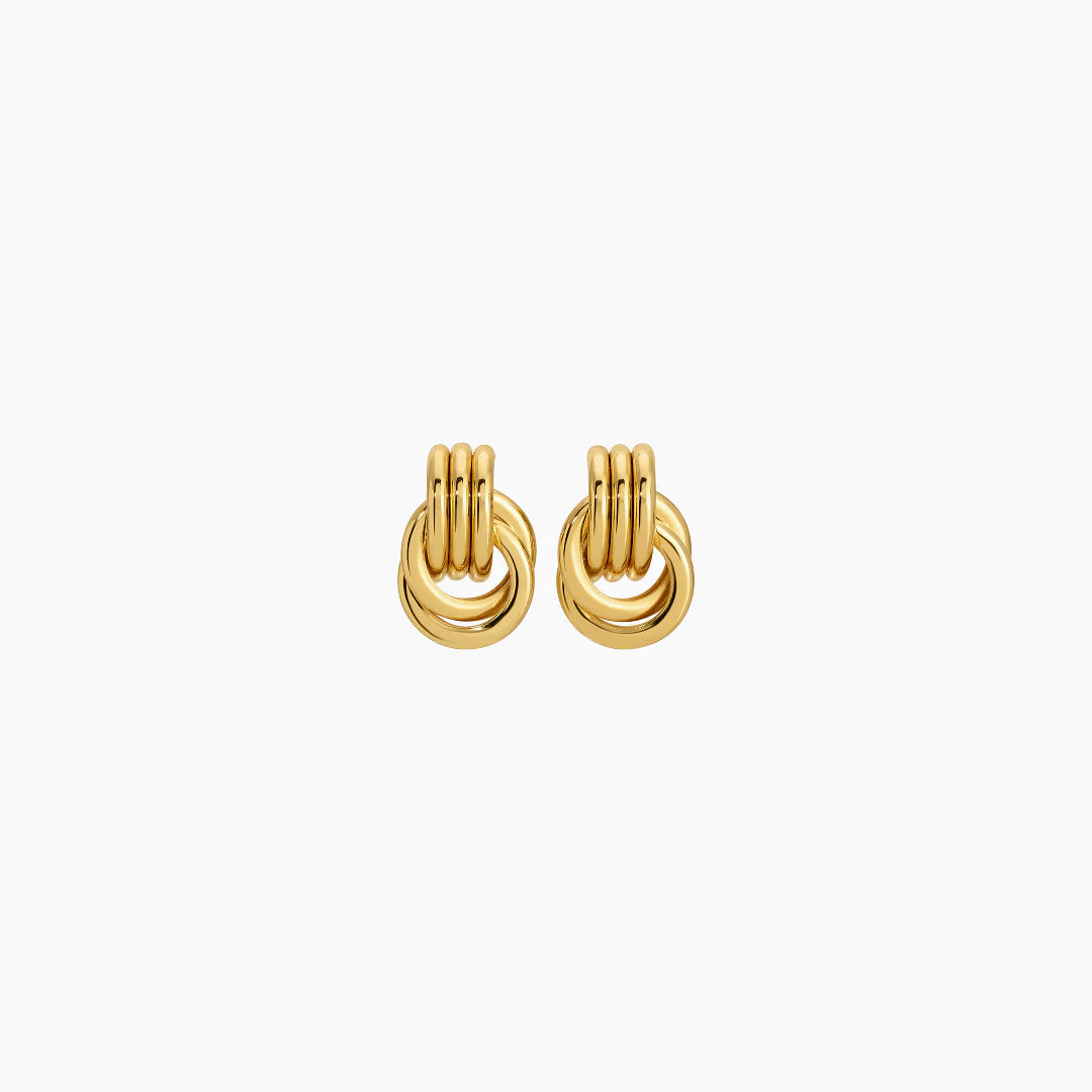 HEAVEN MAYHEM - MICRO KNOT EARRINGS
