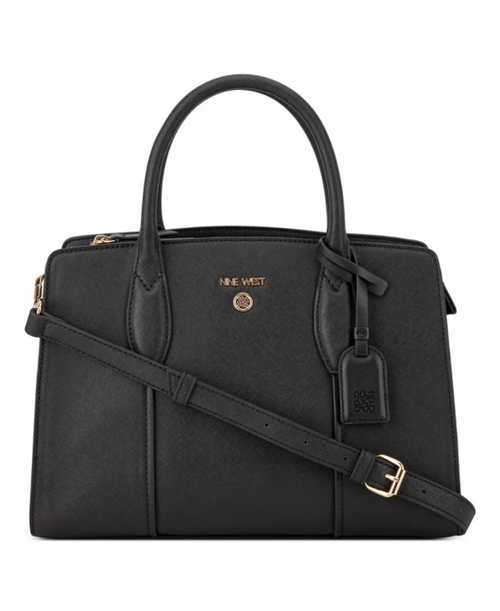 NINE WEST- GRADY 3 COMP SATCHEL HANDBAG