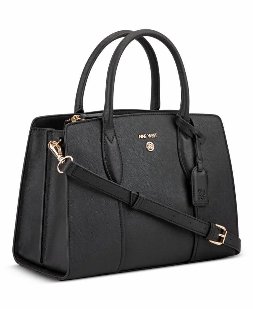NINE WEST- GRADY 3 COMP SATCHEL HANDBAG