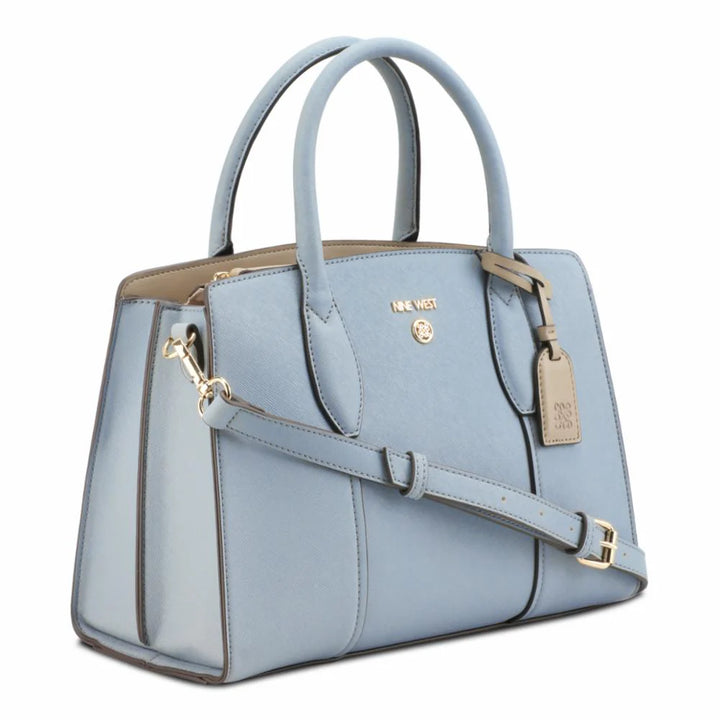 NINE WEST- GRADY 3 COMP SATCHEL HANDBAG