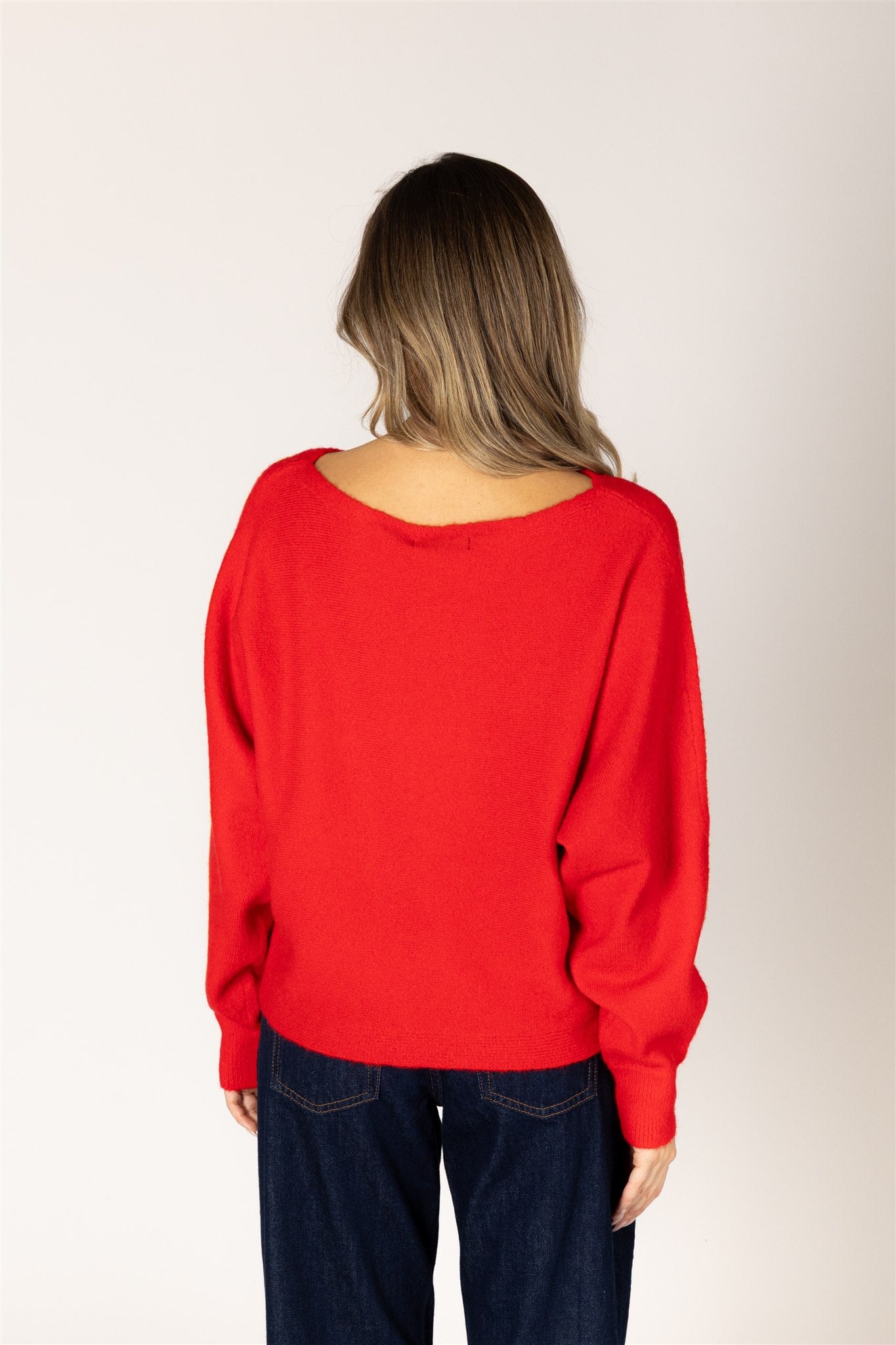 LYLA & LUXE - NOBU MUST HAVE OFF SHOULDER SWEATER