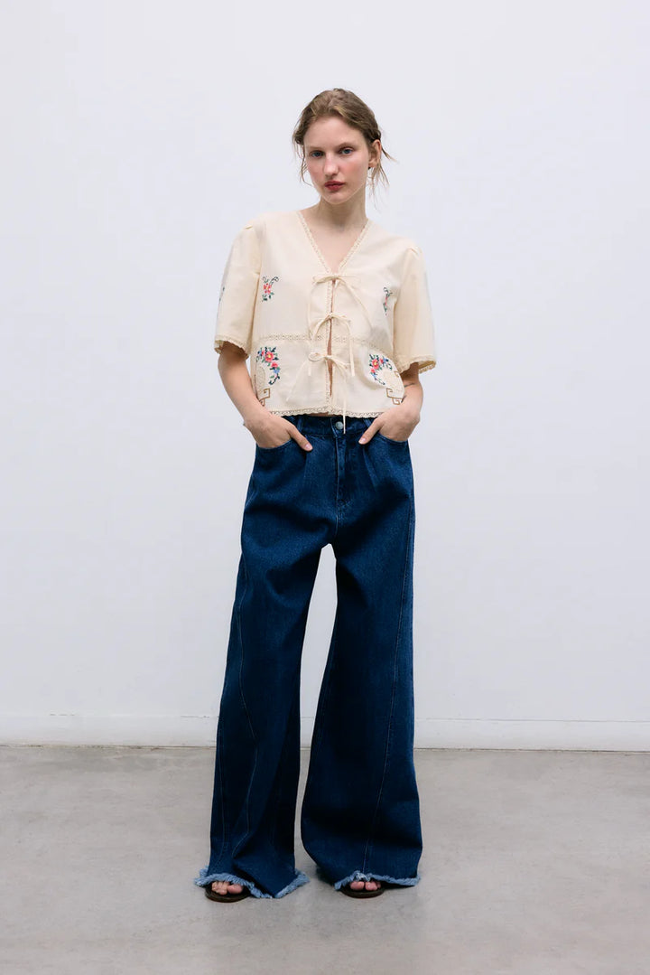 NEW SOCIETY - WOMEN'S NARCISE BLOUSE