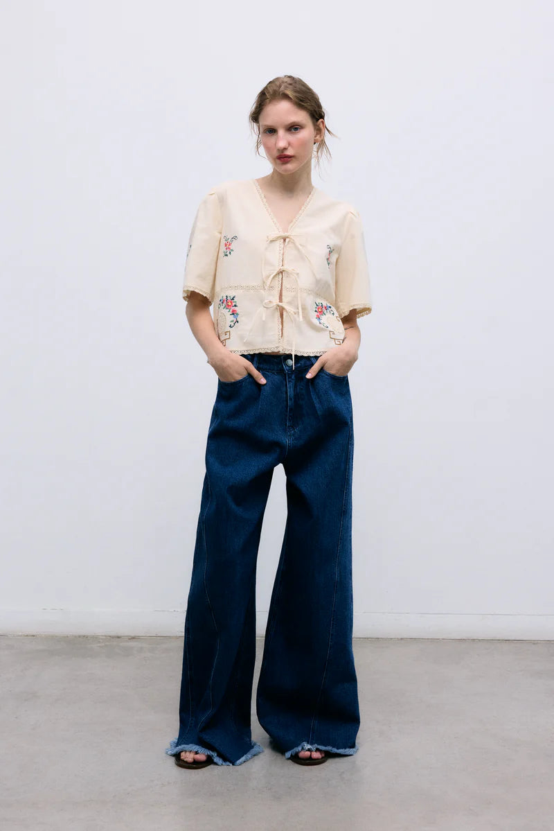 NEW SOCIETY - WOMEN'S NARCISE BLOUSE