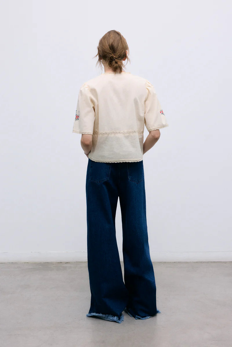 NEW SOCIETY - WOMEN'S NARCISE BLOUSE