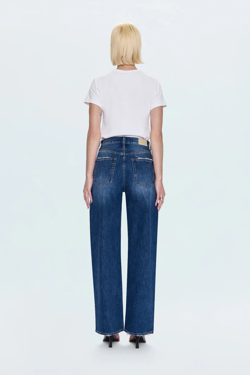 PISTOLA- WOMEN'S Tate High Rise Bowed Wide Leg Jean