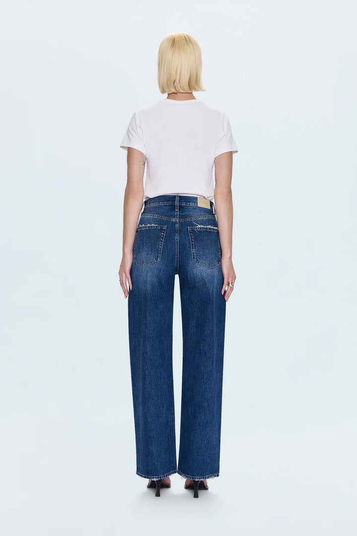 PISTOLA- WOMEN'S Tate High Rise Bowed Wide Leg Jean