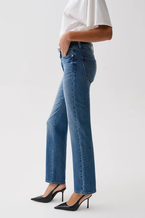 PISTOLA - ALEKS MID RISE STRAIGHT LONG PANT