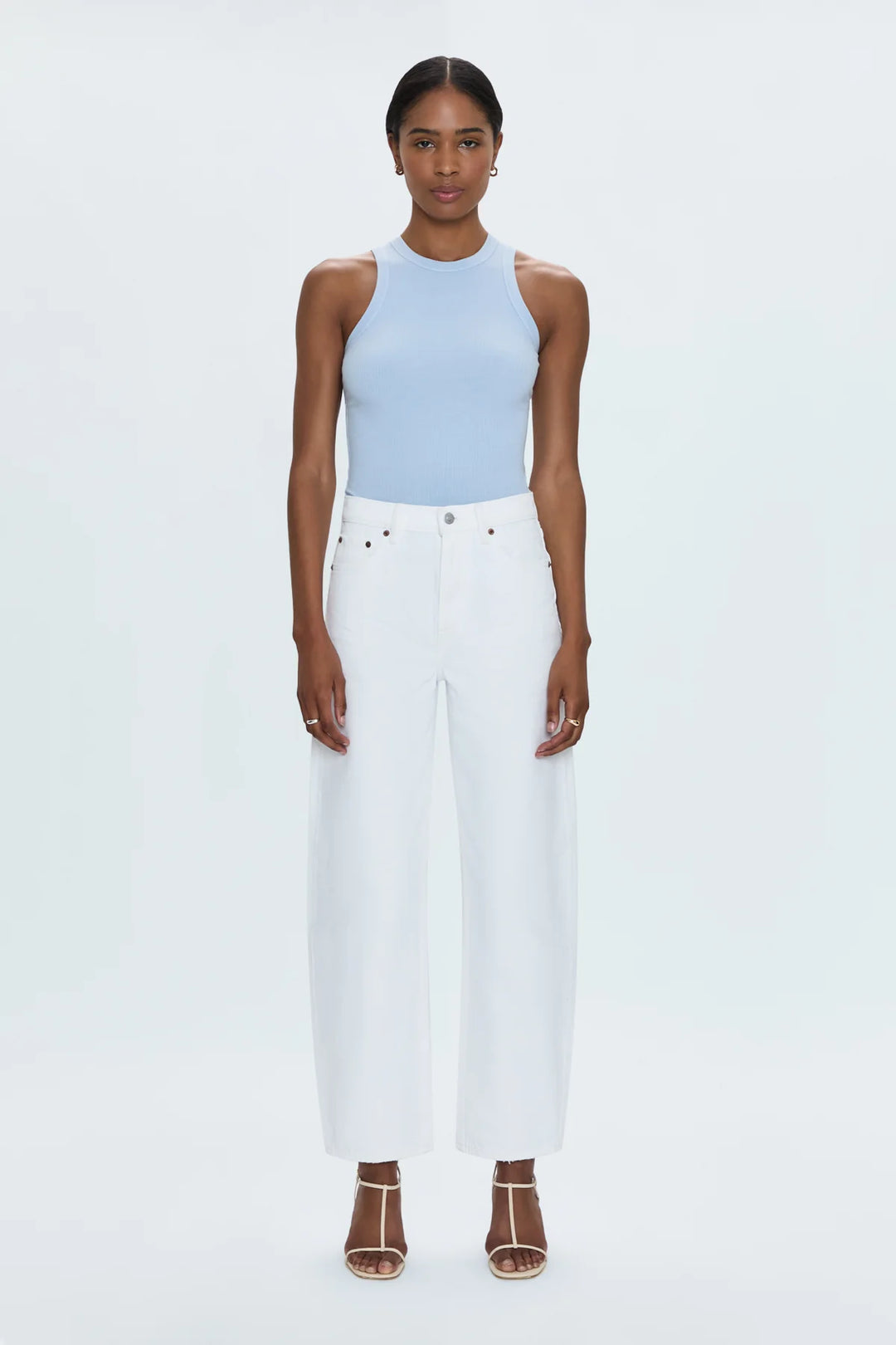 PISTOLA- WOMEN'S Wes High Rise Barrel Jean