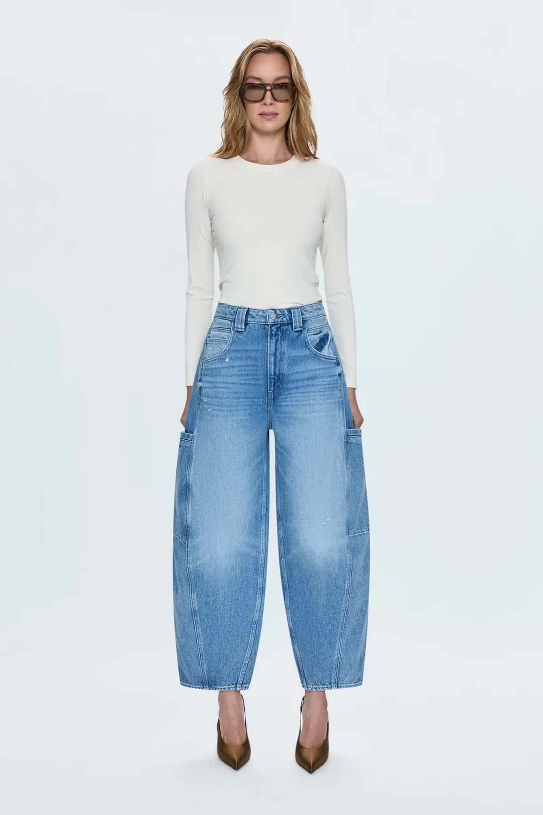 PISTOLA- Women's Gio High Rise Balloon Jean