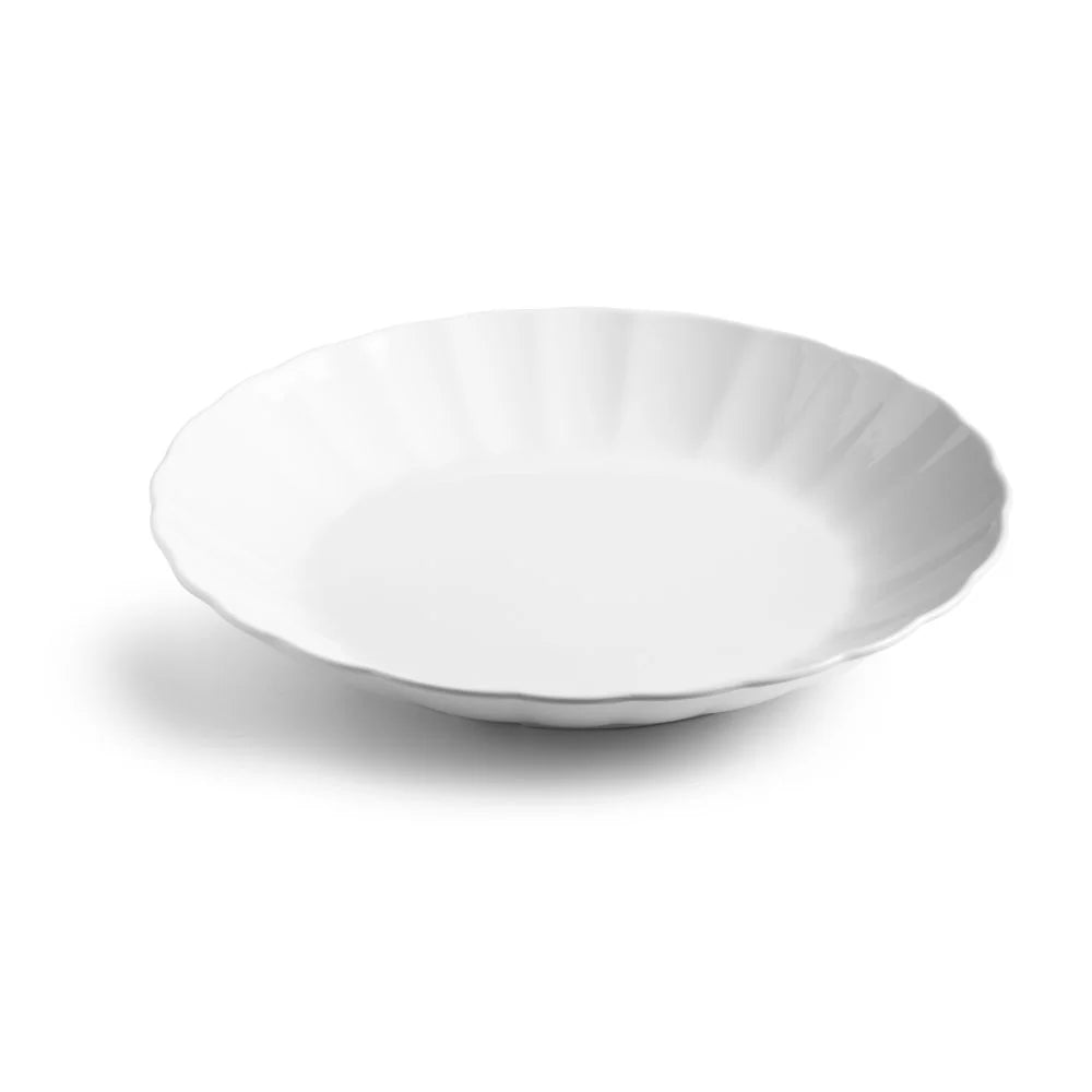 QSQUARED- LARGE WHITE SERVING PLATTER
