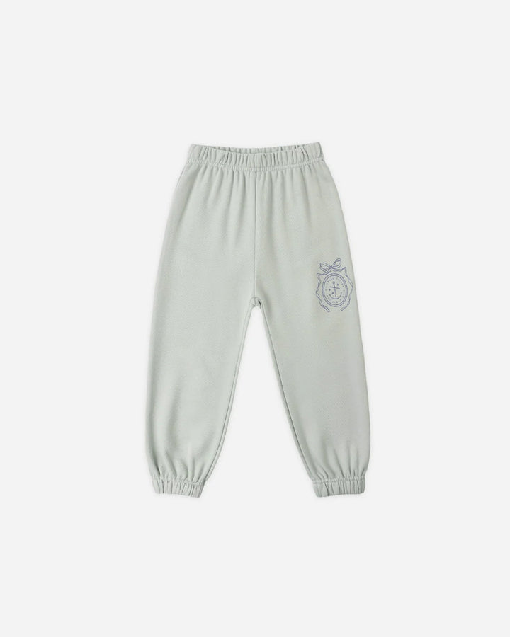 RYLEE + CRU - KIDS BAGGY SWEATPANT SEAFOAM