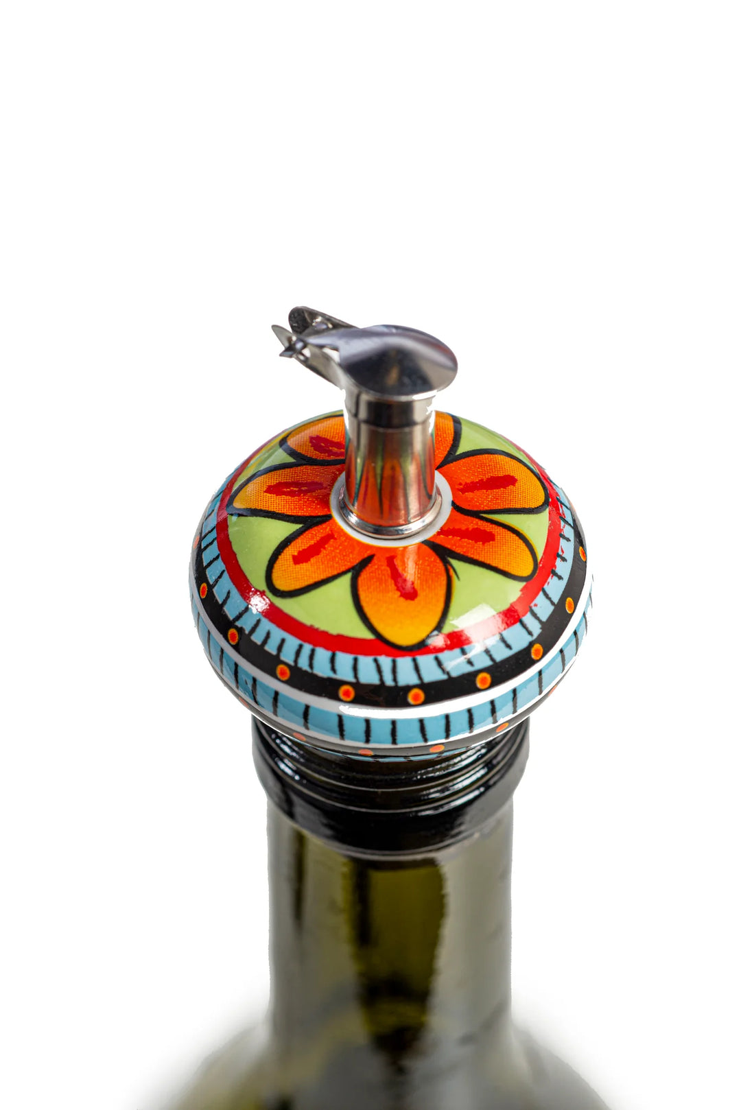 PS - CERAMIC OIL POURER RED