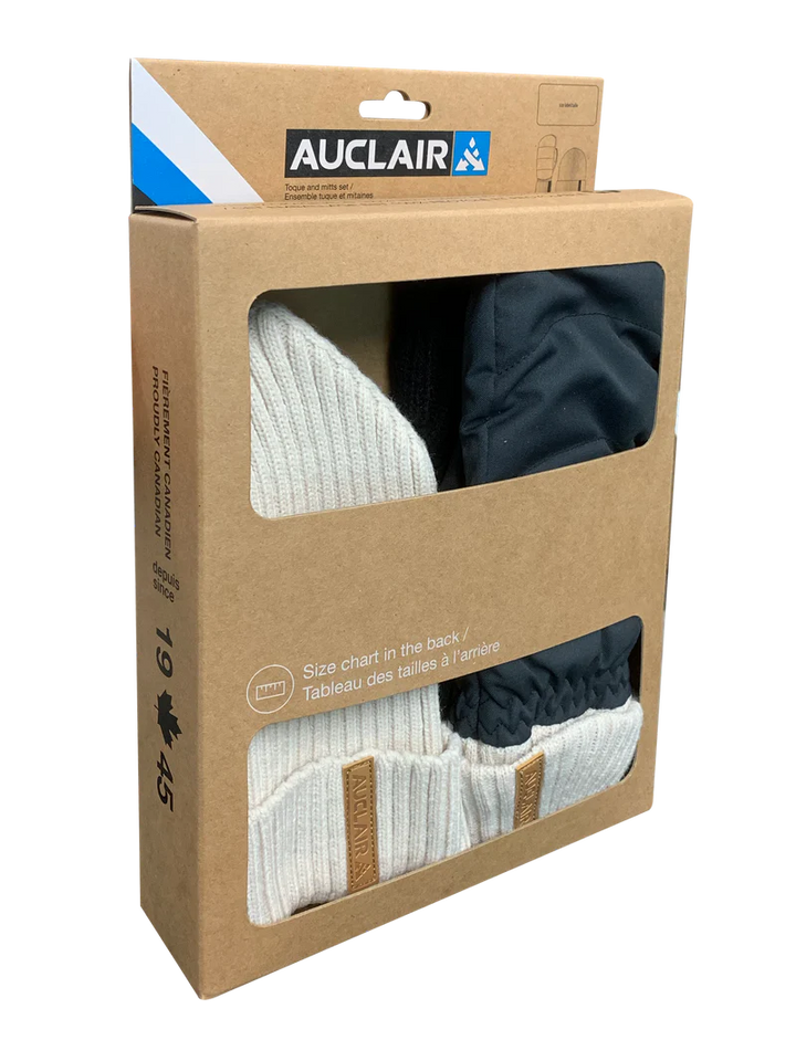AUCLAIR- WOMENS MITT & HAT TWINZ SET