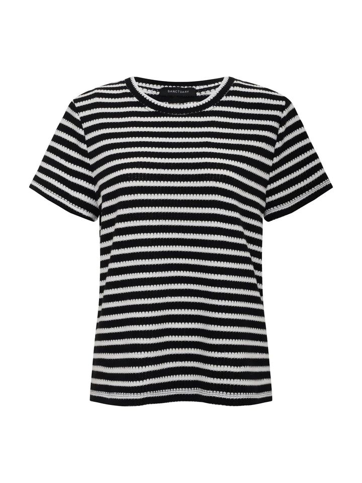 SANCTUARY - PERFECTLY TEXTURED TEE