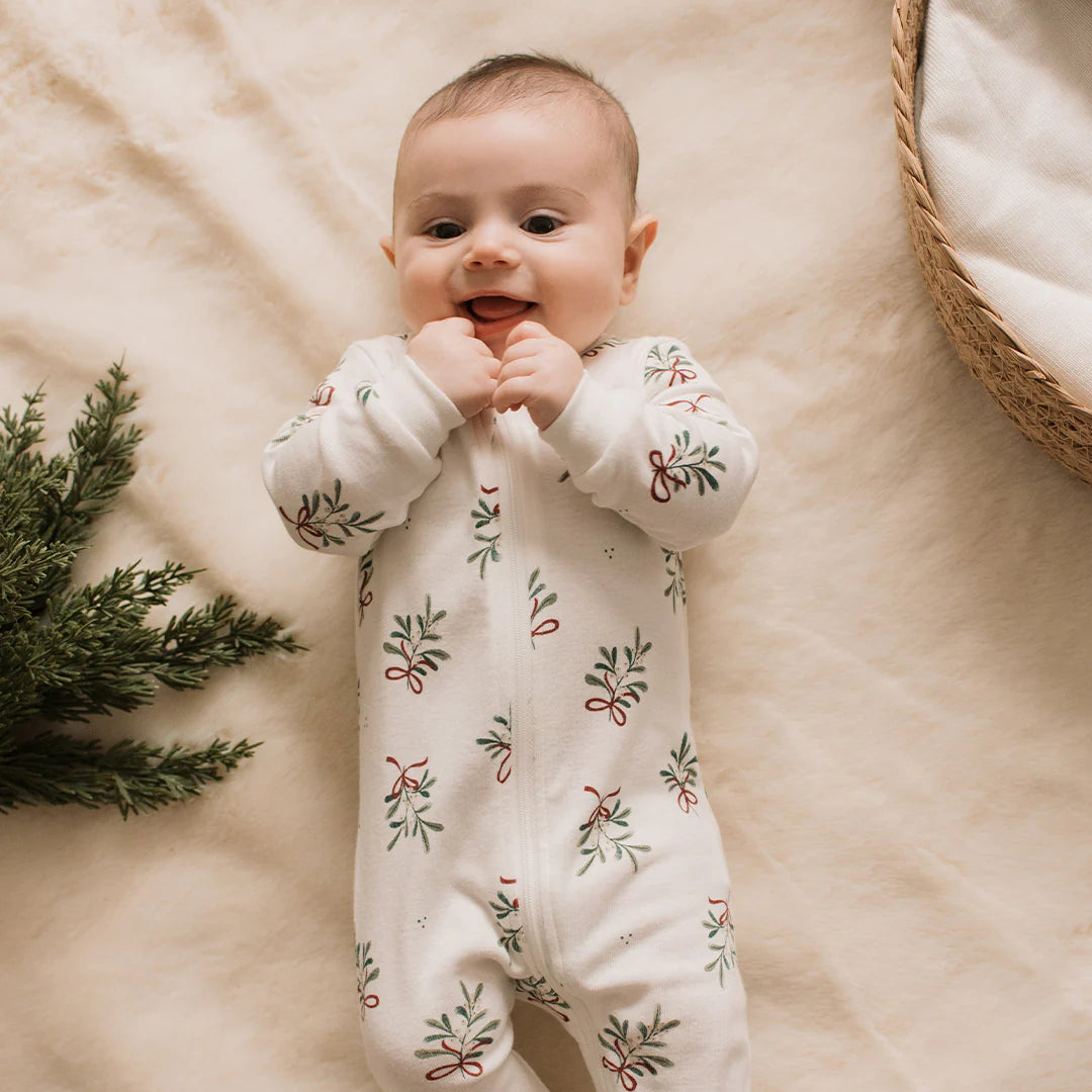 PETIT LEM- BABY MISTLETOE SLEEPER