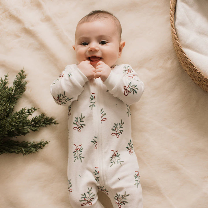 PETIT LEM- BABY MISTLETOE SLEEPER
