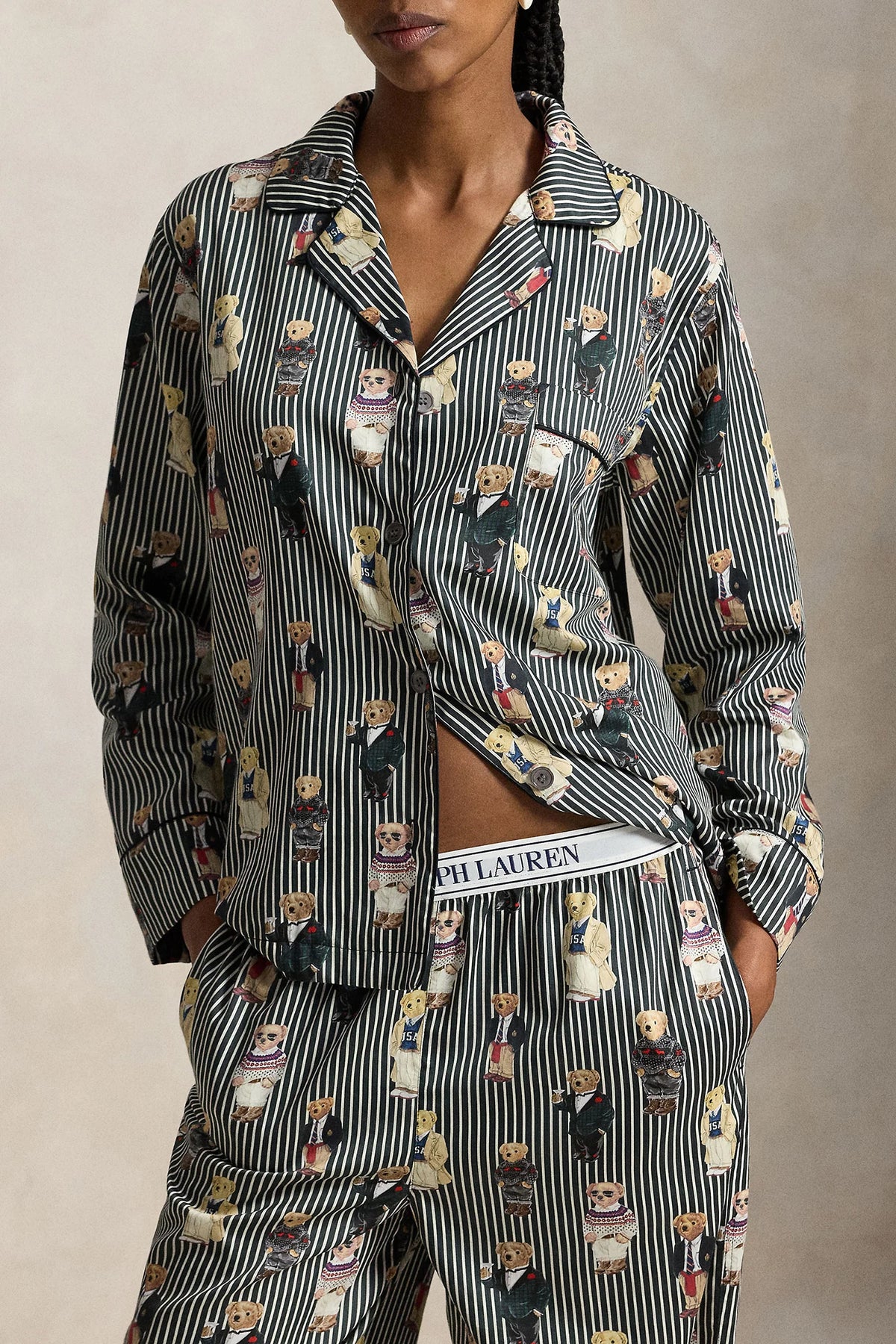 RALPH LAUREN - MADISON PJ SET ALL OVER BEAR